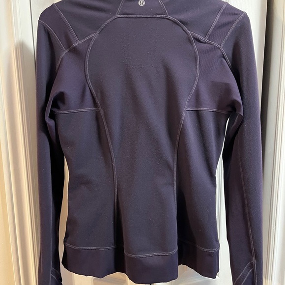 Lululemon Purple Asymmetrical Zip Jacket - Picture 3 of 5